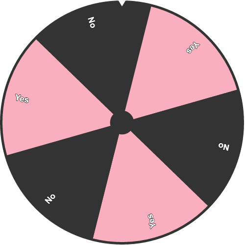 Yes No wheel - Spin the wheel to decide